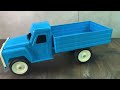 Restoration of a toy truck. It was made at the tractor factory!