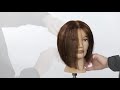 Basic A-Line (Triangular) Bob Haircut Tutorial