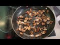 How to saute mushrooms