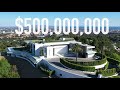 Inside a $17 Million Fully Customized Bel Air MEGA MANSION