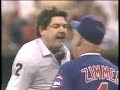 Don Zimmer fight with Umpire 1989