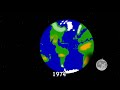 Evolution of Earth 4.0 planet animation, #planets #solarsystem #space