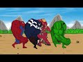 Evolution Of Hulk Vs Evolution Of BIG VENOM 2 | Animation Skill|
