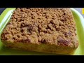 How to make Coffee Cake with Streusel topping and Cinnamon filling