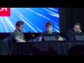 Justin Briner, Clifford Chapin, David Matranga panel Anime Fiesta 2023 1