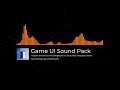 Game UI Sound Pack demo