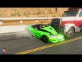 Truck and Car Crashes #5 - BeamNG drive CRAZY DRIVERS
