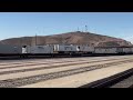 BNSF Intermodal Train passing Barstow, CA Station