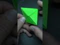 DIY Origami Hexahedron Spinner #shorts