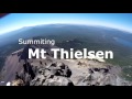 Summiting Mt Thielsen