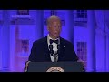 Biden pokes fun at Trump in White House correspondents' dinner speech