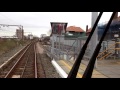 DLR Lewisham front seat view, Bank to Shadwell