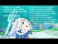 【Gawr Gura｜1hr作業用BGM】天才小鯊魚日文歌曲合輯【Gura sings Playlist｜20 Japanese Songs】