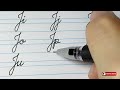 Cursive Writing Practice | Cursive Handwriting for Beginners | Connecting / Joining Letters Ja -Jz