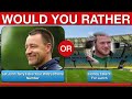 Football Would You Rather Quiz // Would You Rather Football Edition // Football Quiz