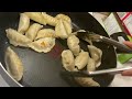 56 seconds of potstickers and one screaming