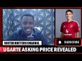 Manuel Ugarte's Asking Price Revealed | Ten Hag Joshua Zirkzee Anxiety | Andreas Pereira Hint !!