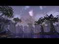 8 Incredible Waterfalls & Moons at Night || Relaxing Water, Forest Sounds & Music || ESO Gamescape