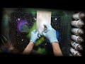 Green Nebula - Spray Paint Art- ASMR - Full