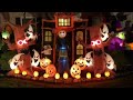 Fox house Halloween display 2020