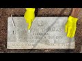 How to Clean Veteran Marble Grave Markers by Memorial Day