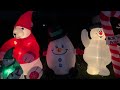 HUGE Christmas Inflatable Display 2023 (136 inflatables)!!