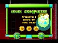 Stereo Madness (ALL COINS) Geometry Dash