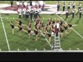 Maine South Hawkettes 2012 Football/band performance