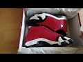 Jordan 14 Gym Red 2020 Unboxing