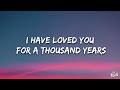 Christina Perri - A Thousand Years (Lyrics)