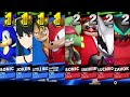 Sonic, Yor, Luffy, Knuckles vs Scourge, Eggman, Infinite, Zavok [S.F.S.G. Quickie Request] SSBU Mods