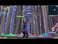 Pickaxing someone through a wall in Fortnite