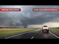 Fastest Tornado in the World - Pilger Twin Wedge Tornado - Nebraska 16th June 2014