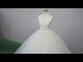 【 sewing 】 tulle & organdy sewing｜miniature weddingdress draping