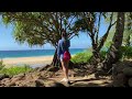 Napali coast, Kalalau Trail to secret beach! | Kauai, Hawaii | Walking Tour 2/2