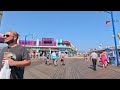 Walking the Boardwalk in Wildwood, New Jersey