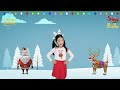 Rudolph the Red-Nosed Reindeer with Lyrics Actions Movements | Kids Christmas Song | Sing Along
