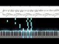 wonderland/Aimer(Full Piano Cover w/ Score)