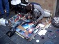 Spray Painting Street Artist - Rome