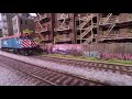 Super Cool Model Railroad - The City Edge Day and Night in 4k