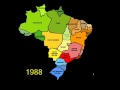 Evolução do mapa do Brasil