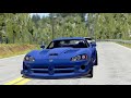 Realistic Racing Car crashes Beamng drive - BMW M8 & Nissan gtr & dodge viper - CrashNG