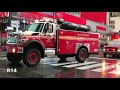 FDNY Major Response To An All Hands Fire 12/29/16