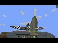 【マイクラ】戦闘機 vs エンドラ/ウィザー！大空を駆けて敵を撃墜だ！！【データパック】