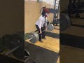 Deadlifting 405 dressed like Denji from critically acclaimed Manga/Anime Chainsaw Man