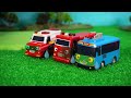 Frank the Fire Truck is Broken! | Tayo Autos Repair Play | Fixing broken vehicles | Toys for Kids