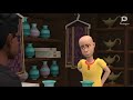 Caillou creates & sells Pirated Movies/ Gets in big trouble