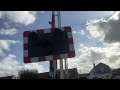 Intro to Puxton & Worle (MCB) Level Crossing (Somerset) Saturday 10.02.2024