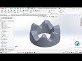 COMPLEX PART   SOLIDWORKS SURFACE MODELING