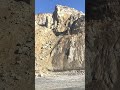 Torrey Pines landslide, ends with a boom